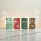 Best Selling - Pack of 4 Solid Perfume for Men & Women | Alcohol-Free, Travel-Friendly Pocket Perfume (12g Each)