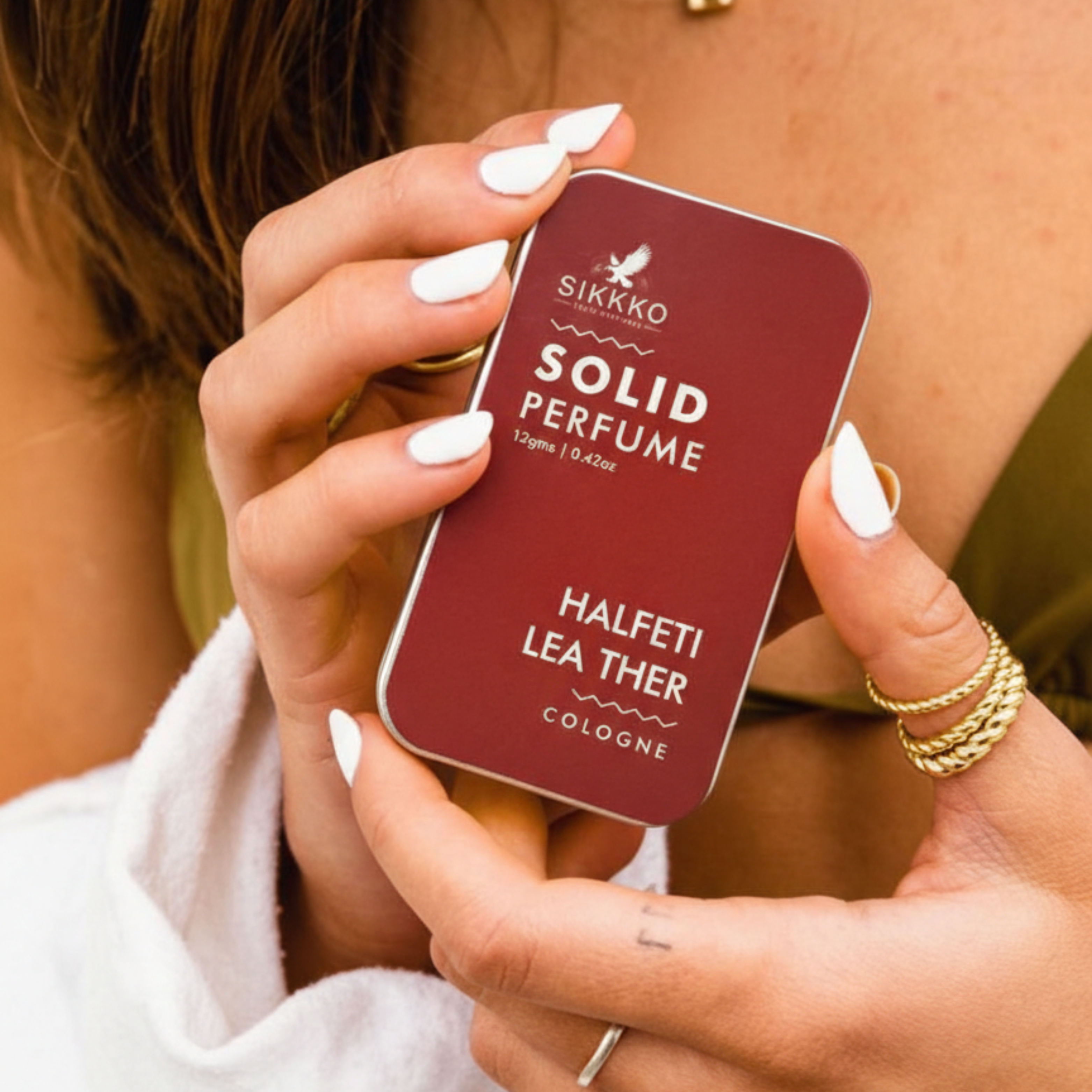 Halfeti Leather | Solid Perfume - Long Lasting Perfume for Men & Women (Alcohol-Free)