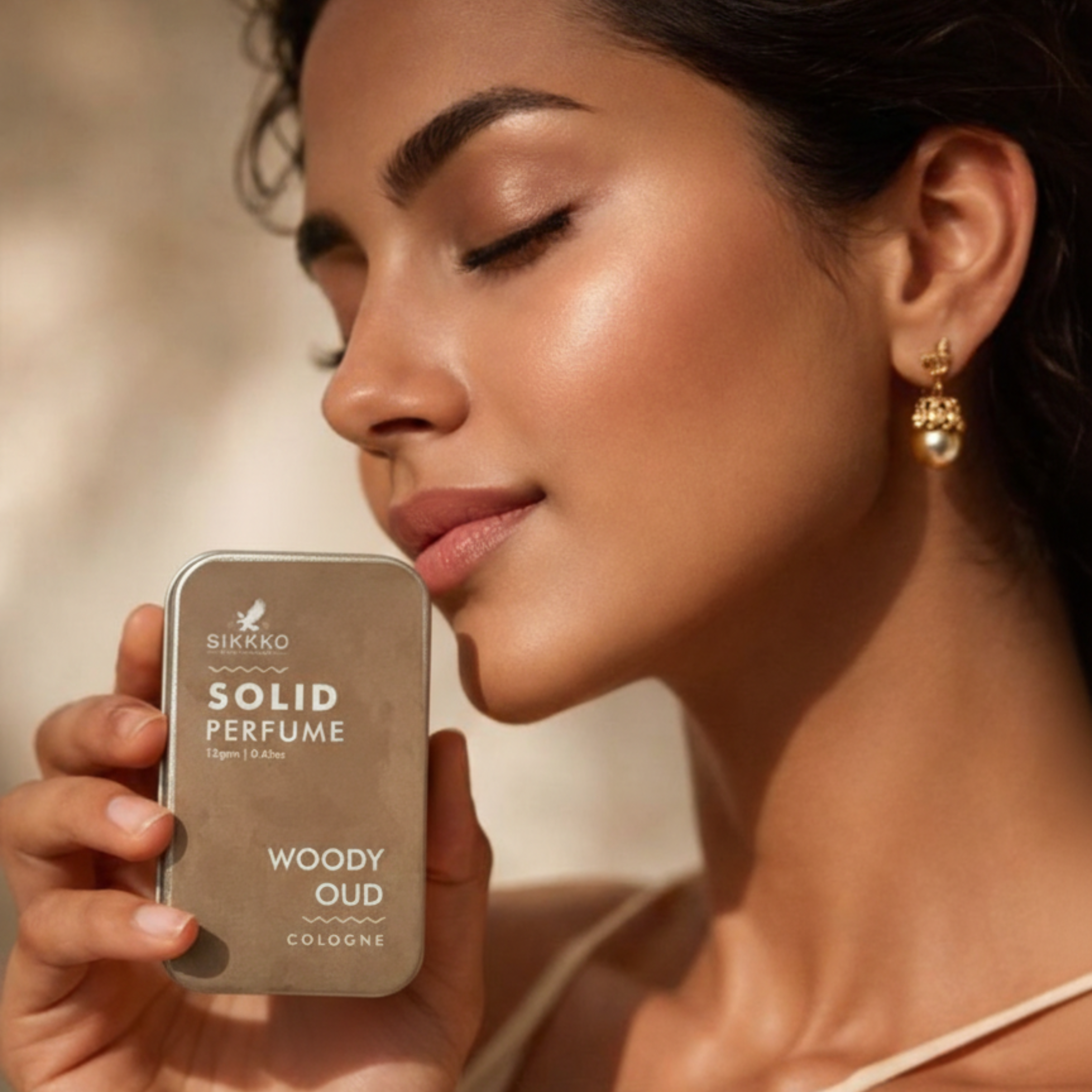 Woody OUD | Solid Perfume - Long Lasting Perfume for Men & Women (Alcohol-Free)