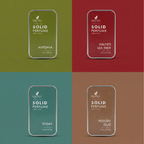 Best Selling - Pack of 4 Solid Perfume for Men & Women | Alcohol-Free, Travel-Friendly Pocket Perfume (12g Each)